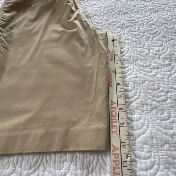 Liz Claiborne Jackie Bermuda Shorts Tan Classic Style Mid Rise Size 10 - Picture 11 of 11